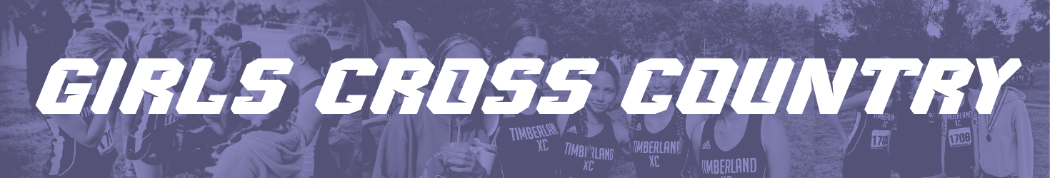 Girls Cross Country Banner